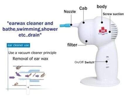 Electronic Ear Vacuum Cleaner Ear Wax