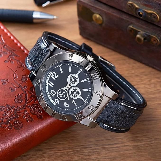 New Military USB Lighter Watch Maxum